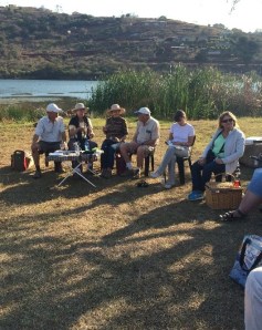 Braai time at eNanda Adventures Picnic ground