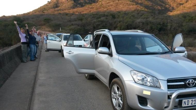 Madness erupts as the African Finfoot is spotted.