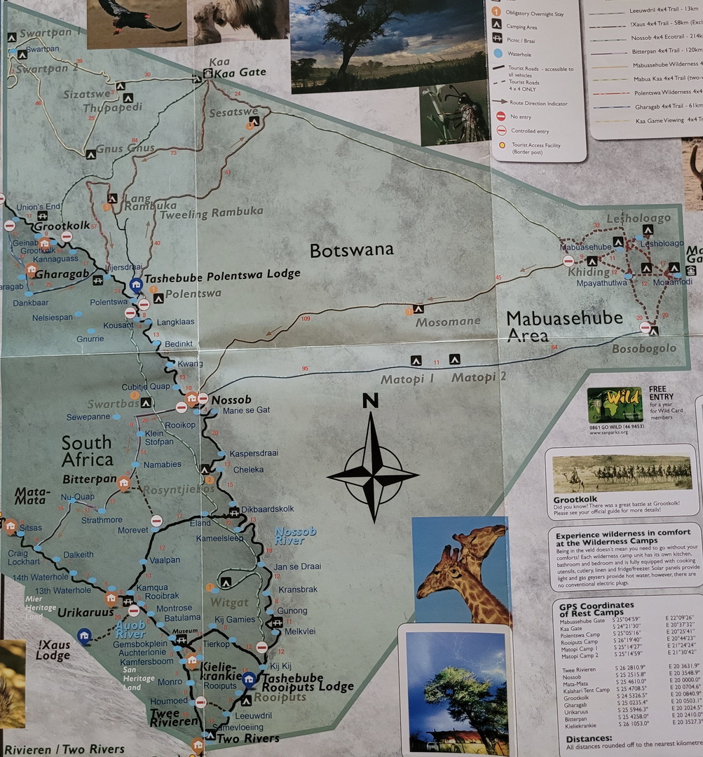 Kgalagadi Map Kgalagadi District Map Division Of Kgalagadi 1 